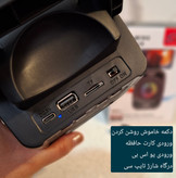 اسپیکر بلوتوثی قابل حمل Sing e مدل zqs1360 رقص نور دار