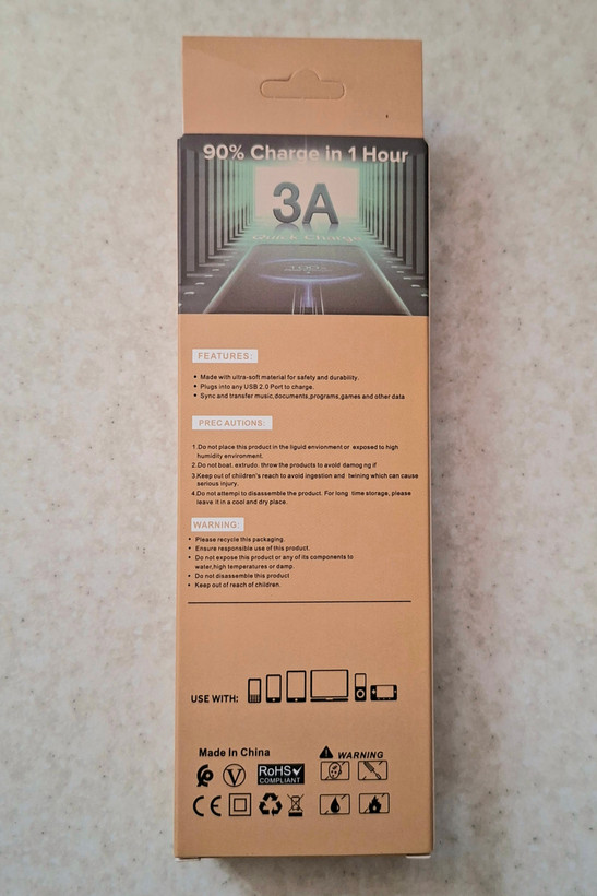 کابل شارژ USB به MICRO USB به طول یک متر POWERFUL